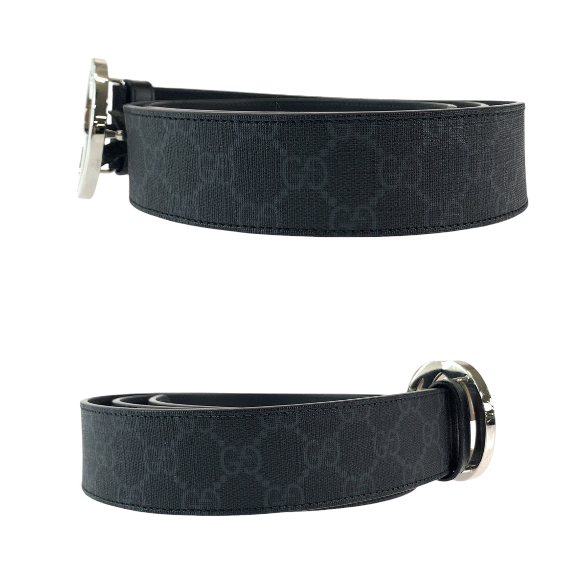 Gucci Interlocking GG Supreme Canvas Belt