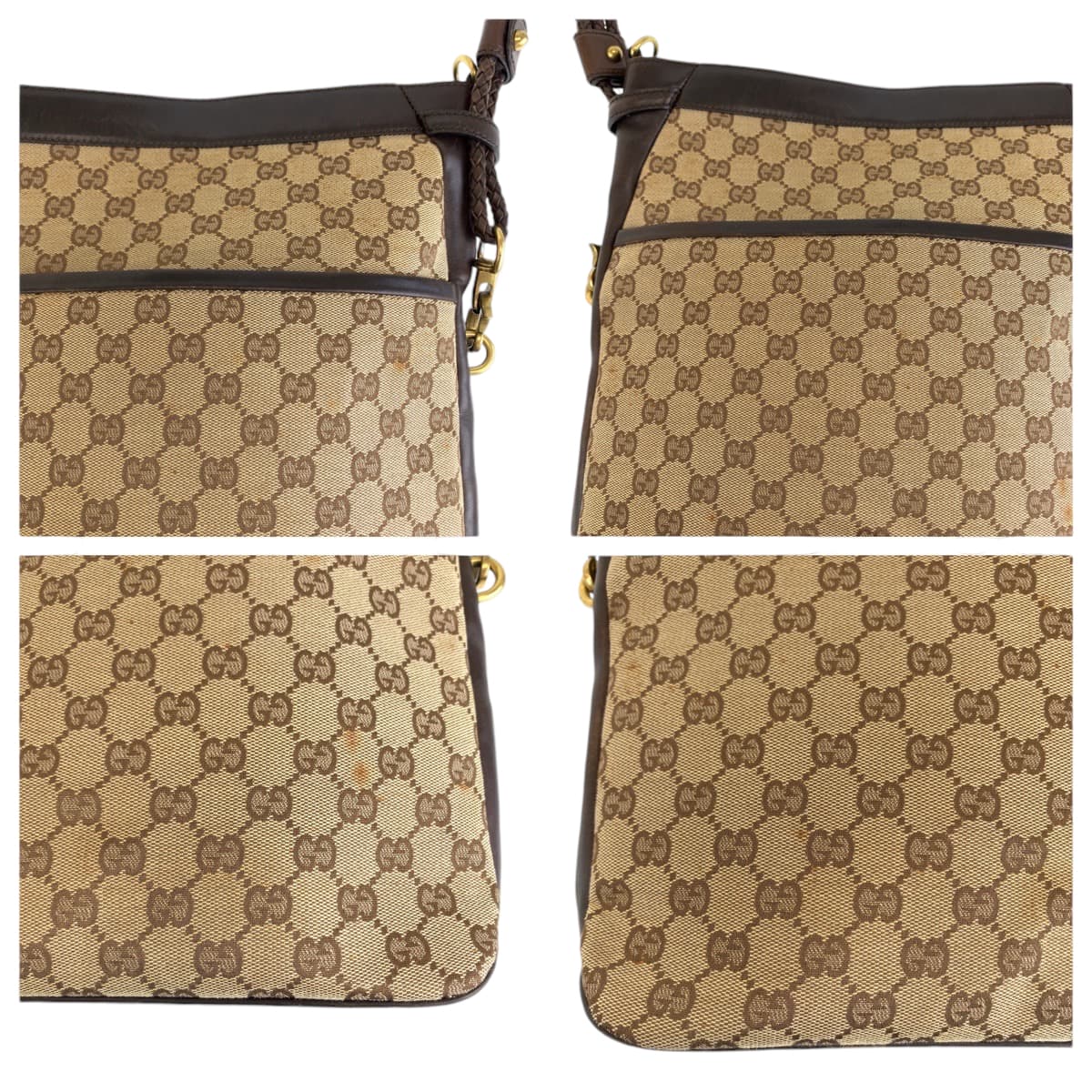 Gucci GG Canvas Shoulder Bag 109097