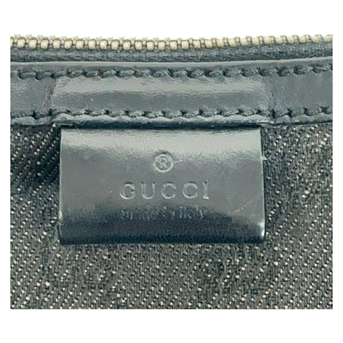 Gucci Black GG Canvas Hobo Shoulder Bag