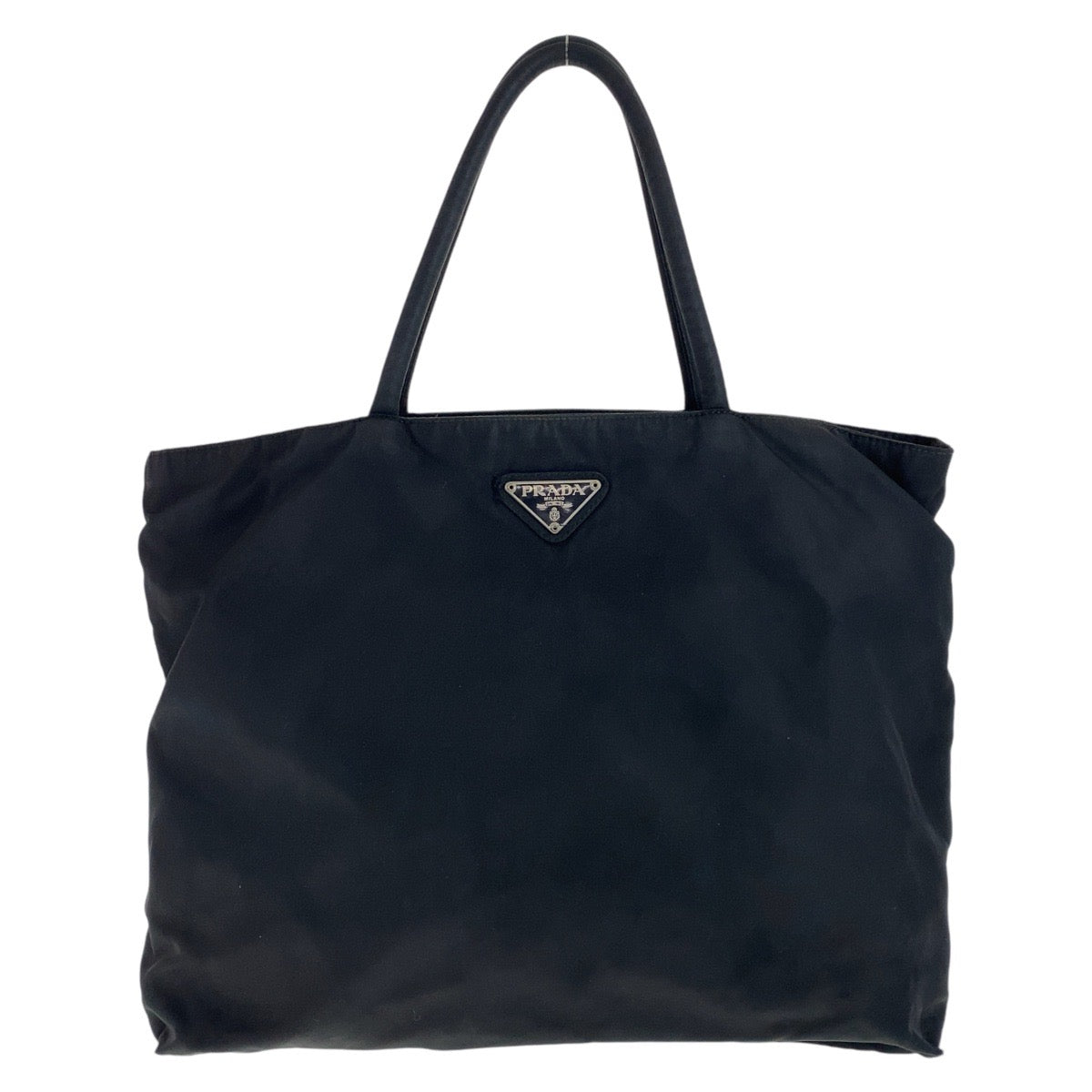 Prada Nylon Tessuto Logo Tote Bag