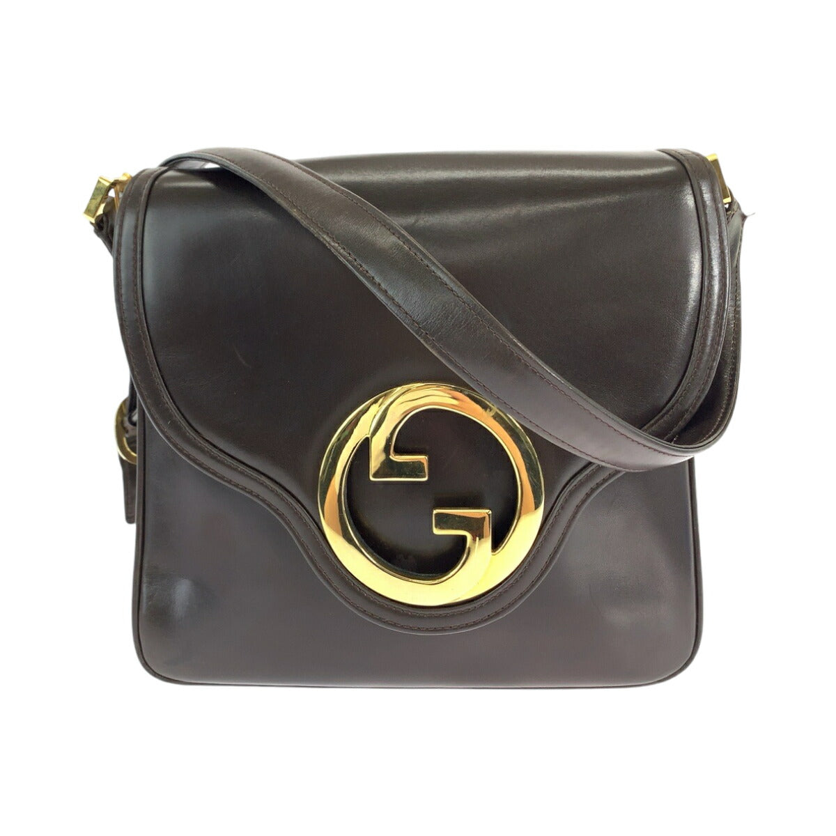 Gucci Vintage Leather Shoulder Bag