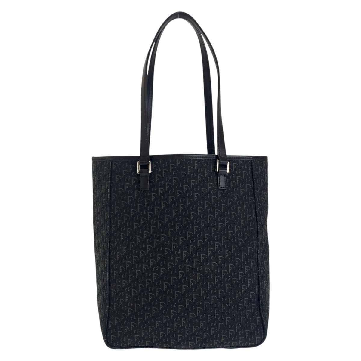 Dior Trotter Canvas Leather Tote Bag