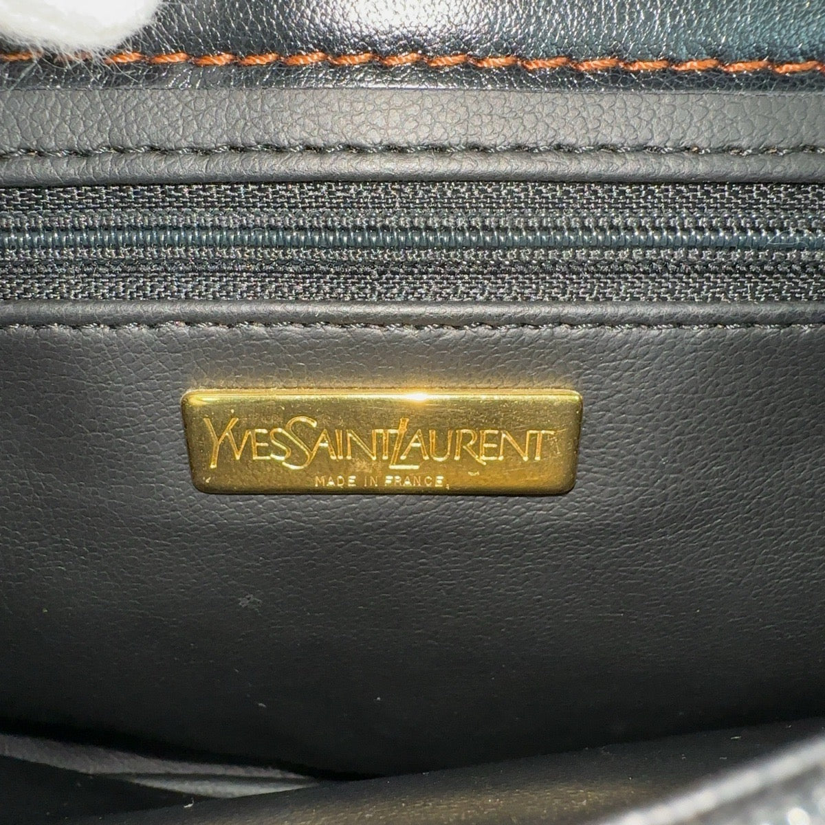 Yves Saint Laurent Leather Cutout Shoulder Bag