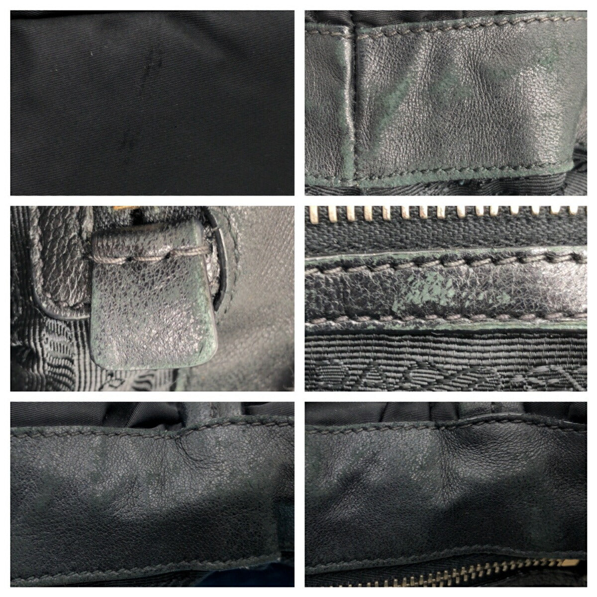 Prada Nylon Tessuto Jacquard Logo Tote Bag