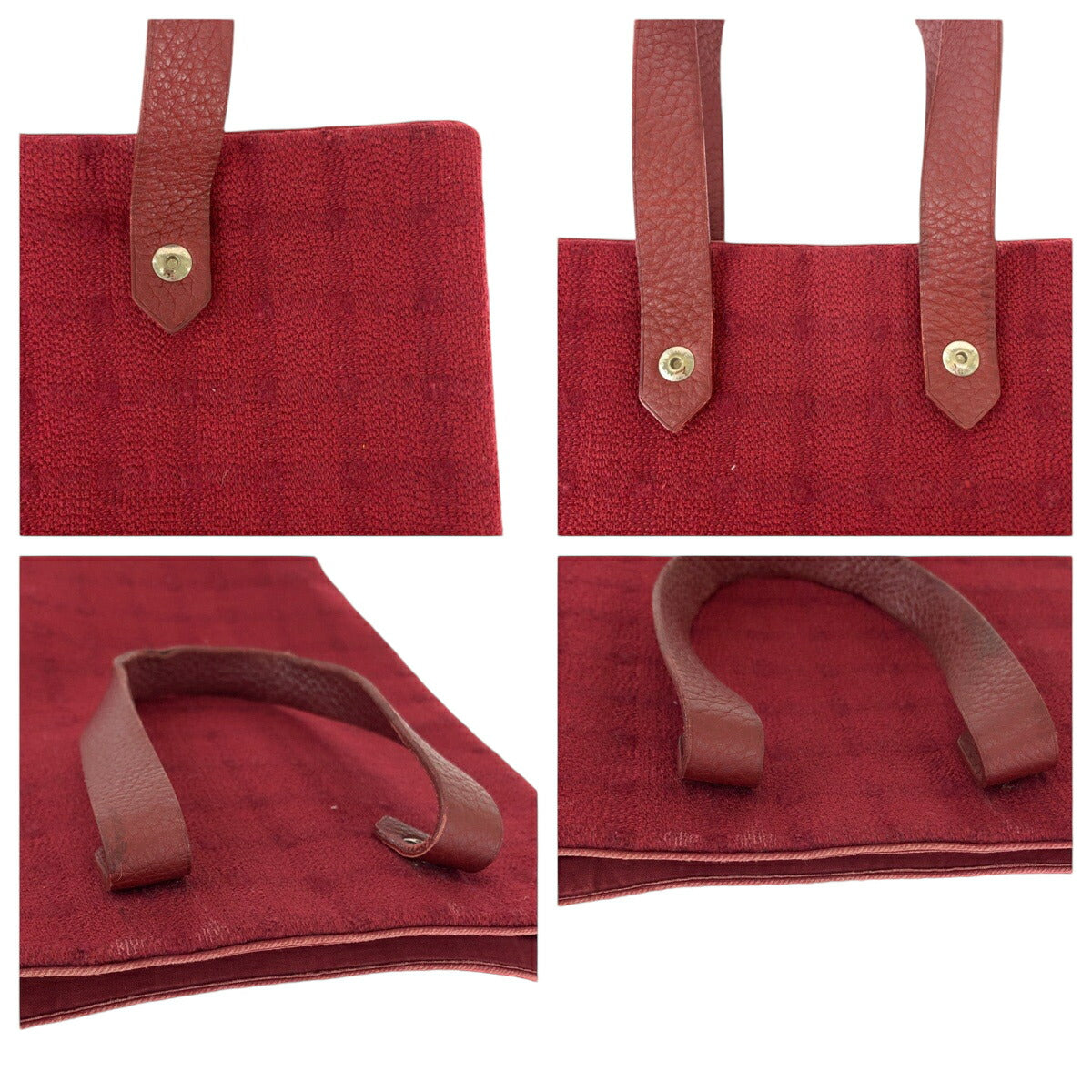 Hermes Wool Amedaba Diago PM Tote Bag