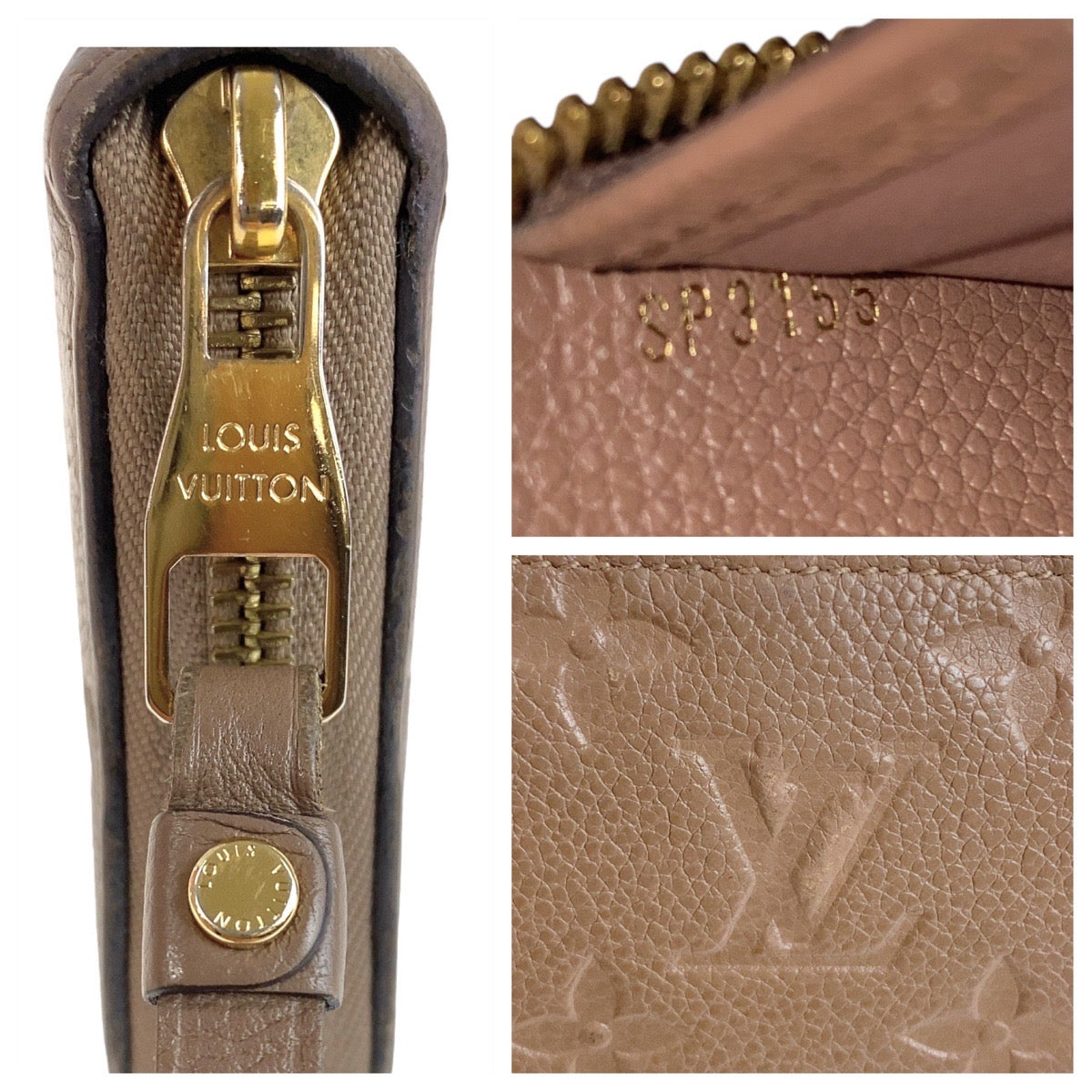 Louis Vuitton Monogram Zippy Wallet M69034