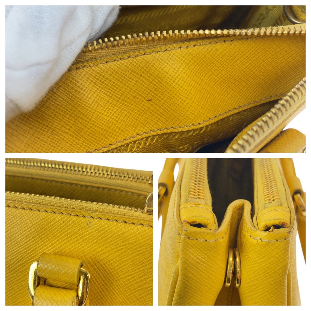 Prada Saffiano Leather Galleria Tote Bag