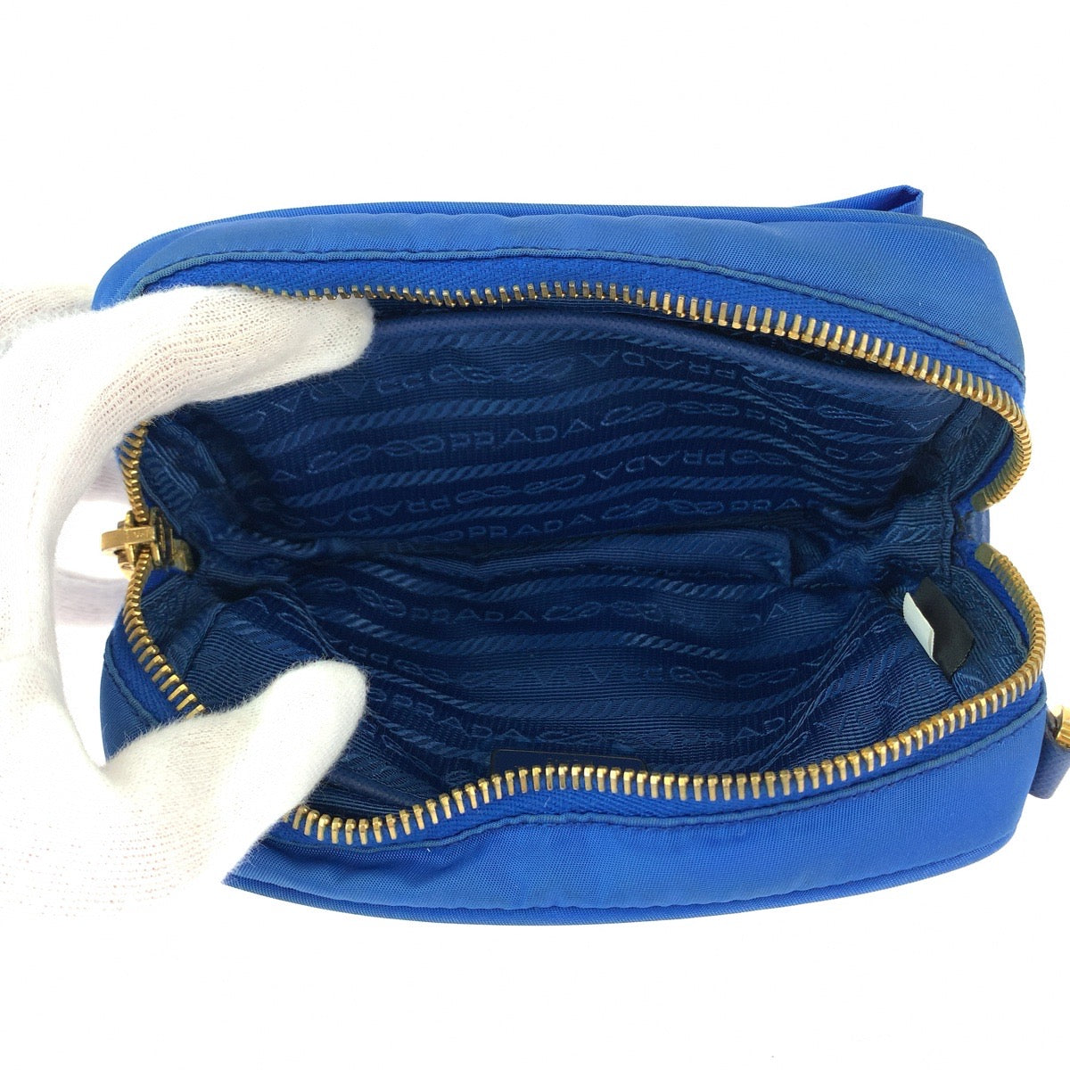 Prada Nylon Tessuto Ribbon Shoulder Bag