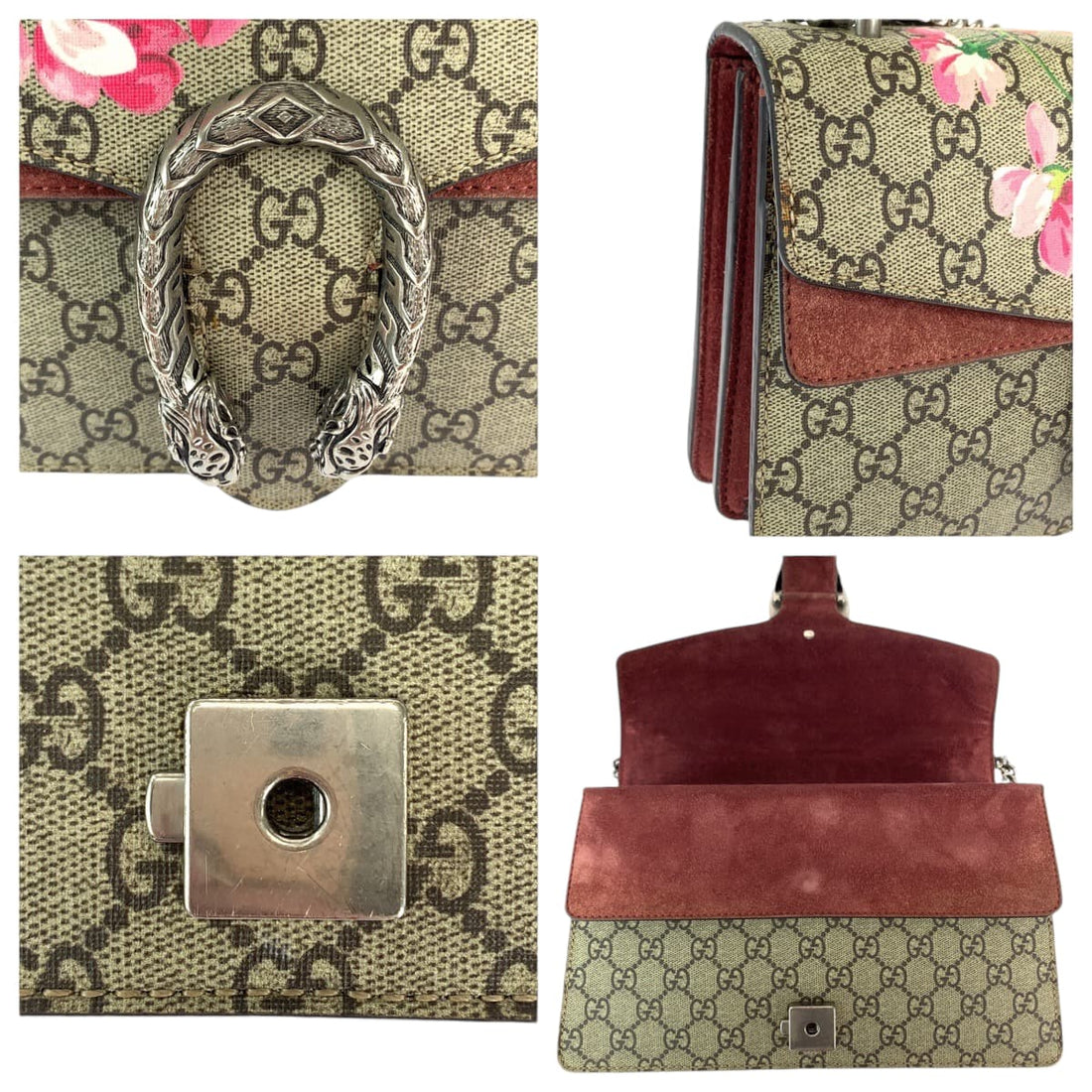 Gucci Dionysus GG Supreme Canvas Shoulder Bag