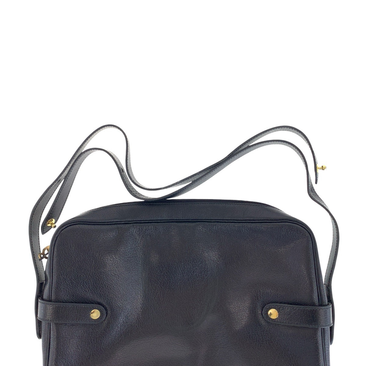 Dior Black Leather Shoulder Bag