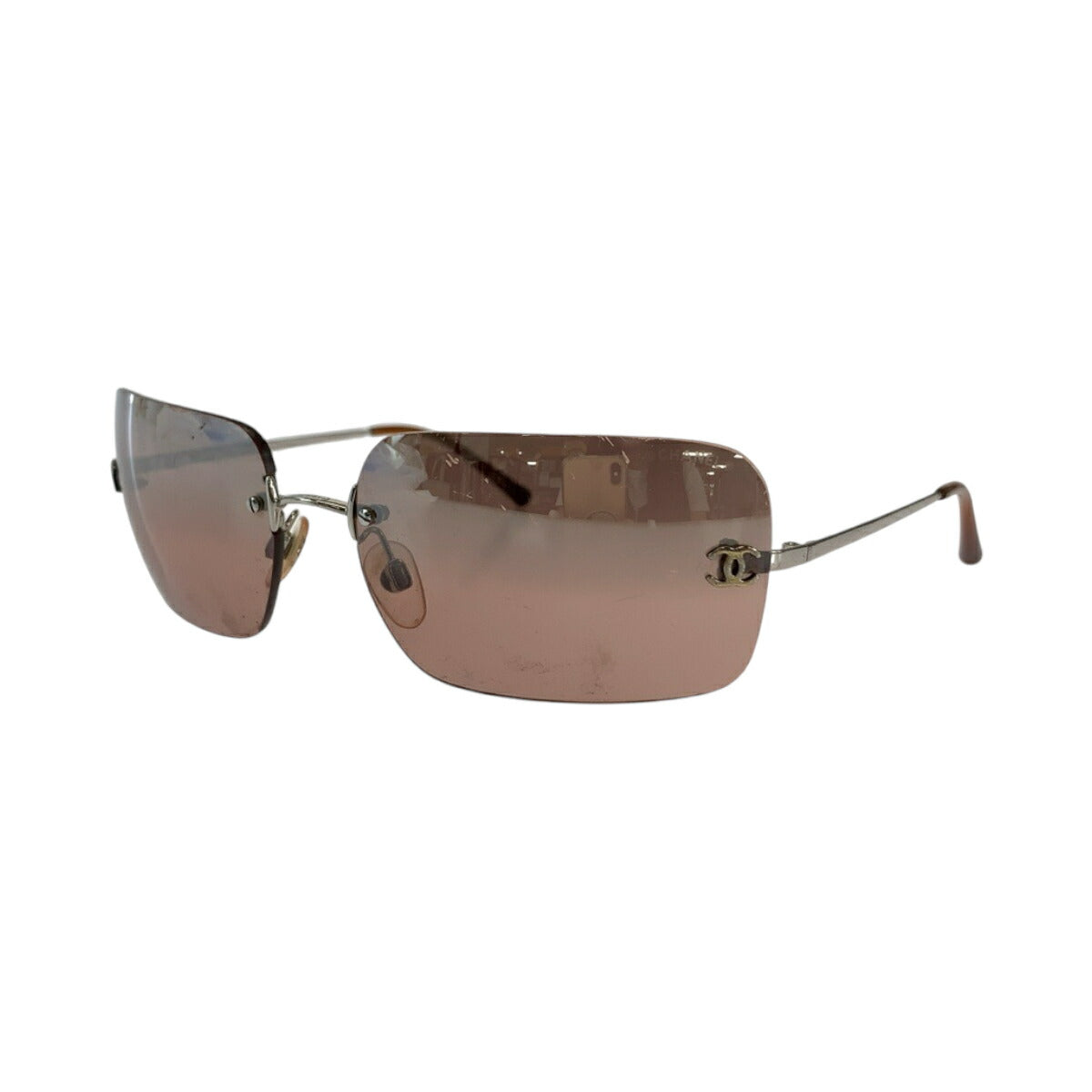 Chanel Coco Mark Plastic Sunglasses 4017