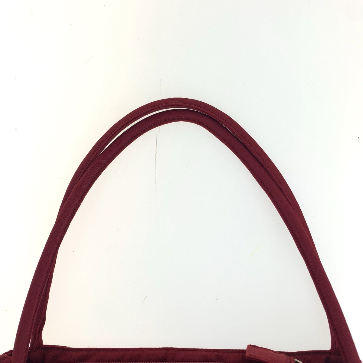 Prada Nylon Tessuto Triangle Logo Tote Bag