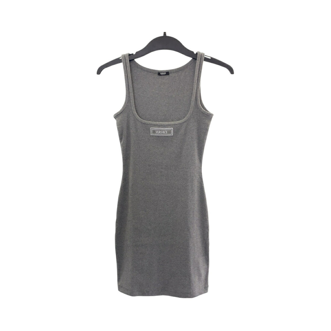 Versace Cotton Mini Dress Sleeveless