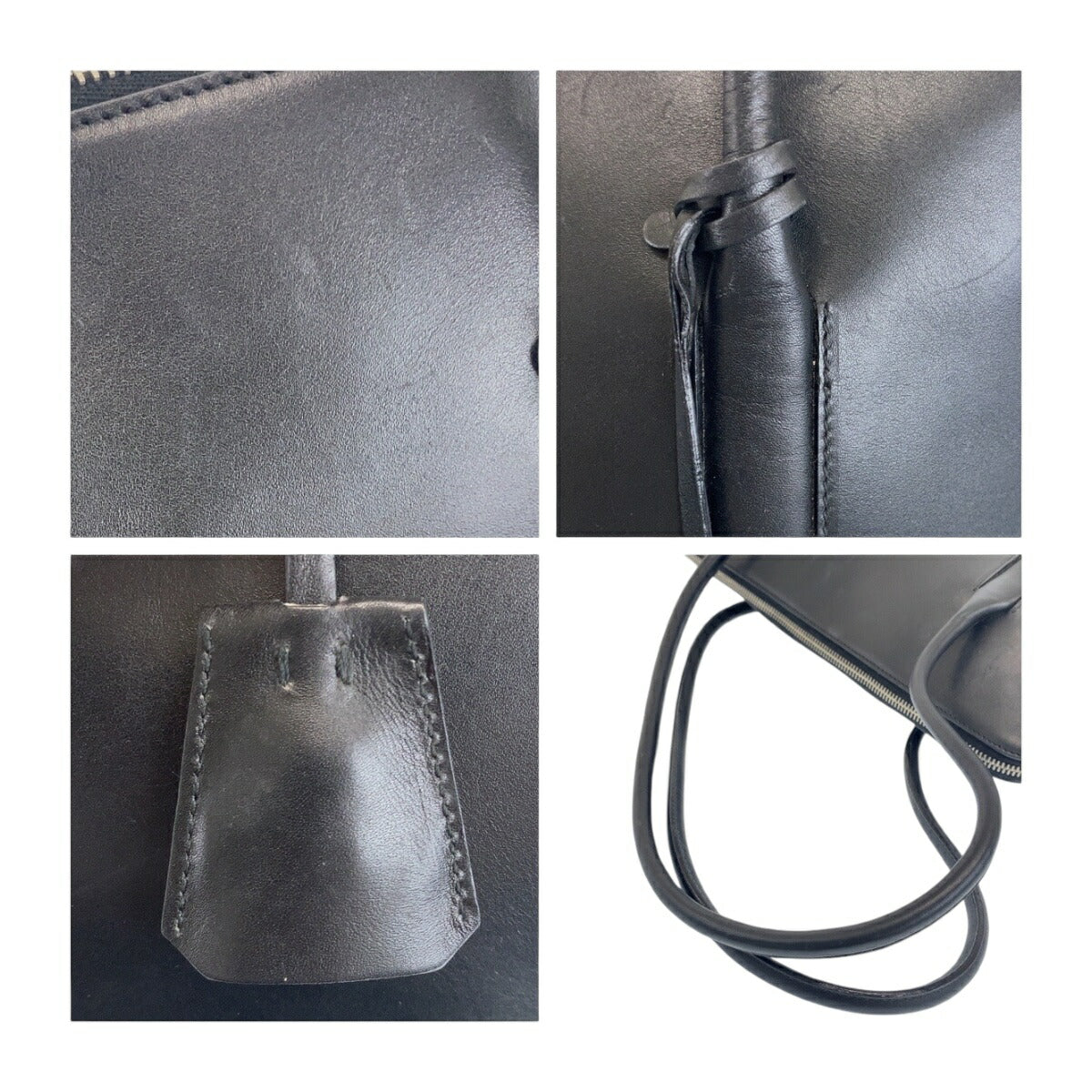 Prada Leather Shoulder Tote Bag