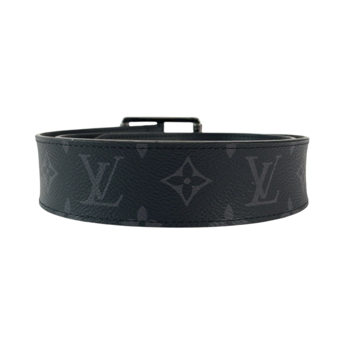 Louis Vuitton Monogram Eclipse Belt M9044 in Very Good Condition