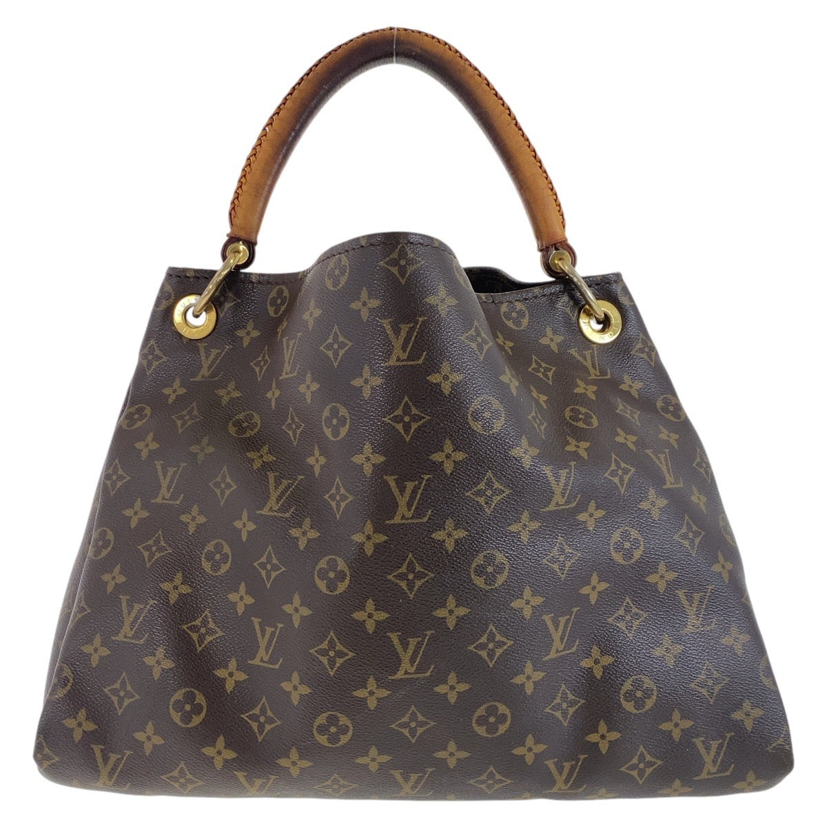 Louis Vuitton Artsy MM Shoulder Bag PVC/Leather in Good Condition