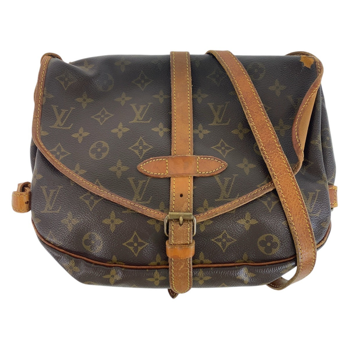 Louis Vuitton Monogram Saumur 30 Shoulder Bag in Good Condition