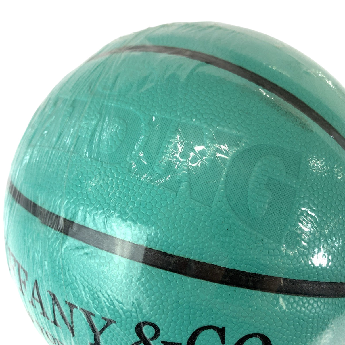 Tiffany & Co. Spalding Basketball Blue Black in Very Good Condition