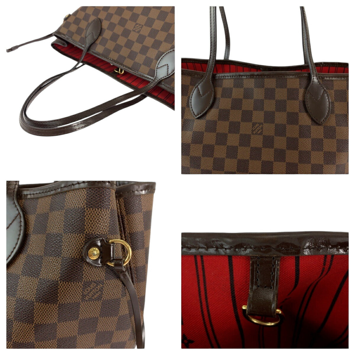 Louis Vuitton Damier Neverfull MM Tote Bag