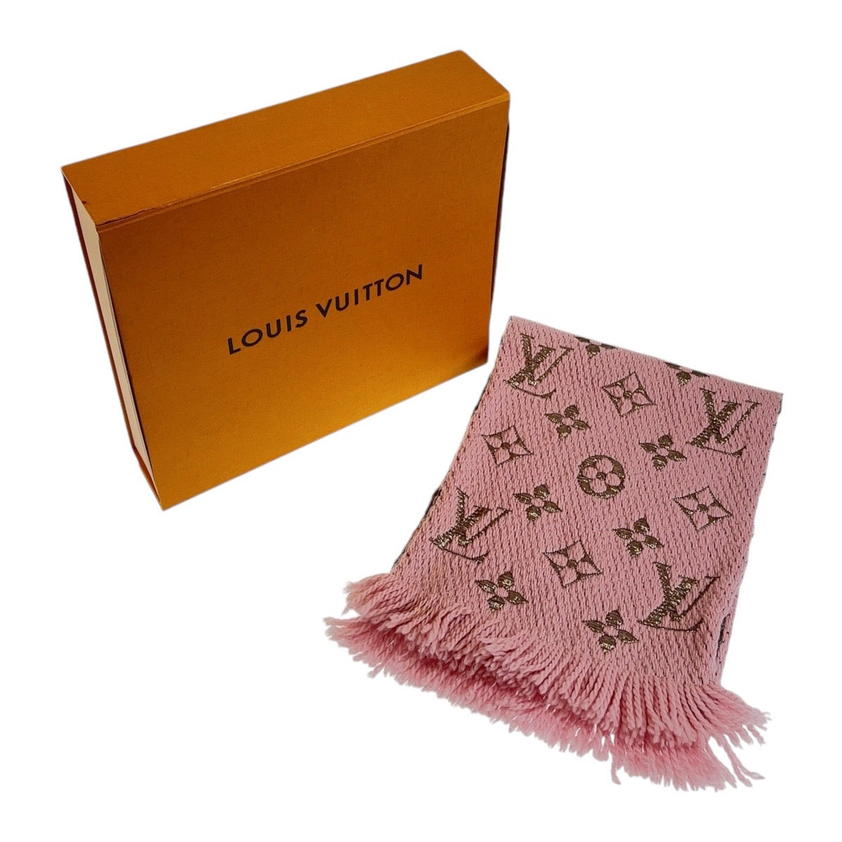 Louis Vuitton Monogram Shine Wool Scarf M70466