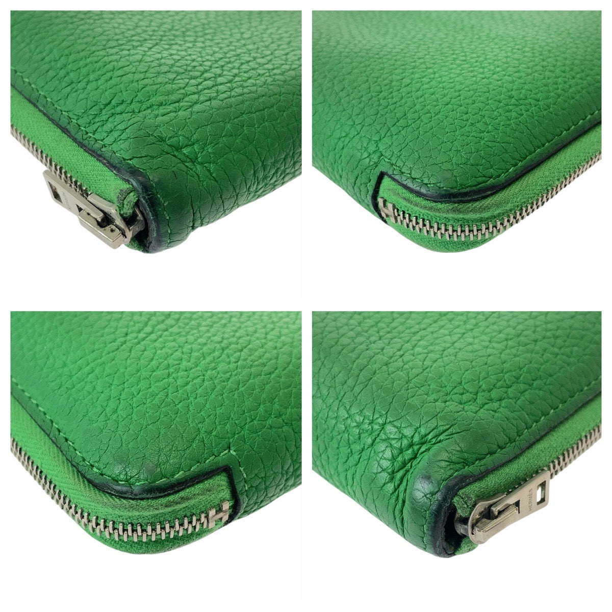 Hermes Azap TGM Leather Long Wallet