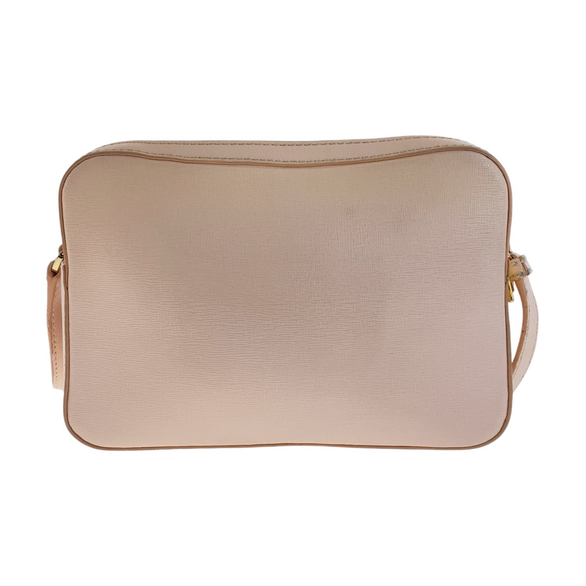 Furla Leather Crossbody Bag Pink Gold