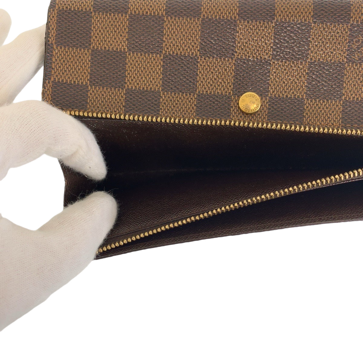 Louis Vuitton Damier Long Wallet N61725