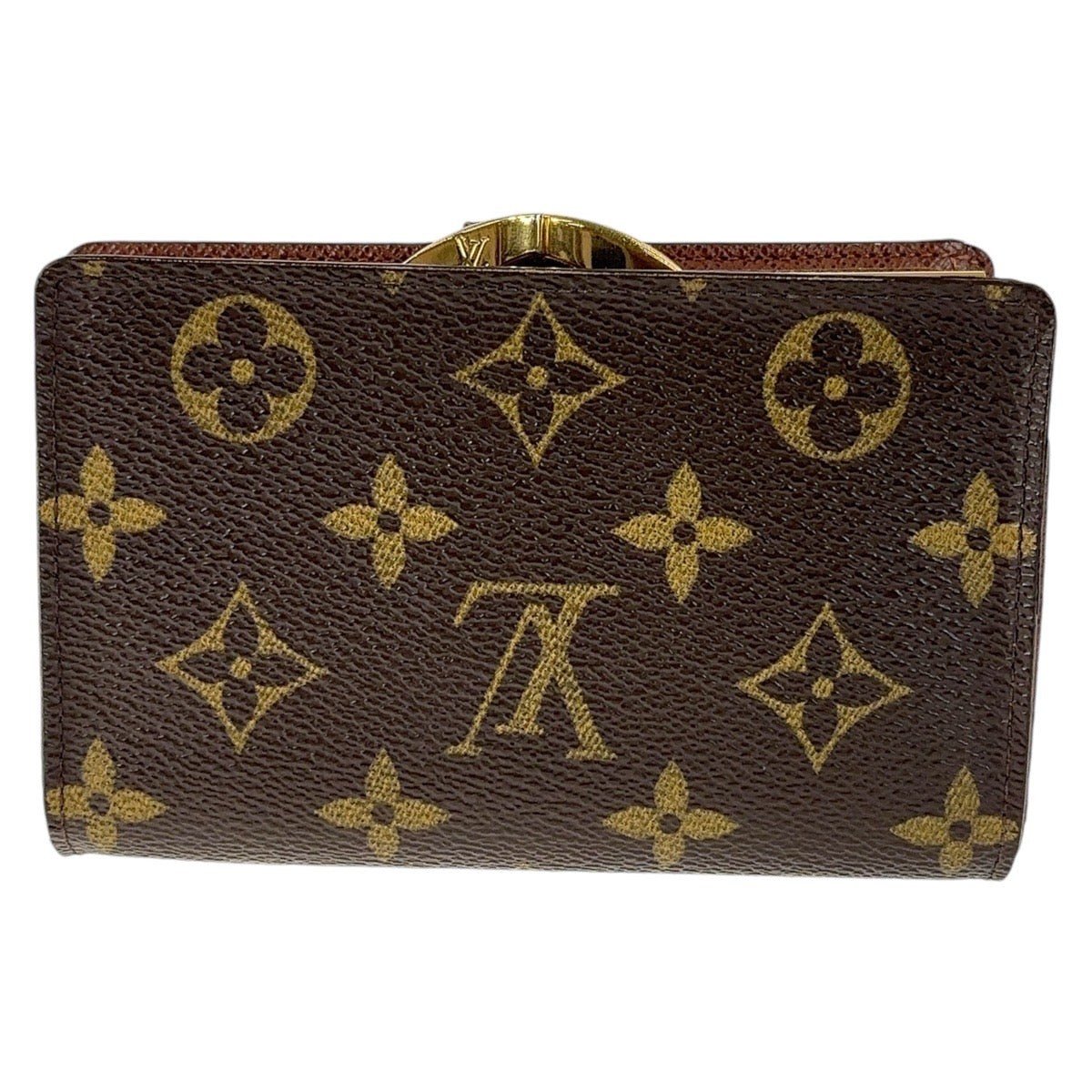 Louis Vuitton Monogram Compact Wallet Brown