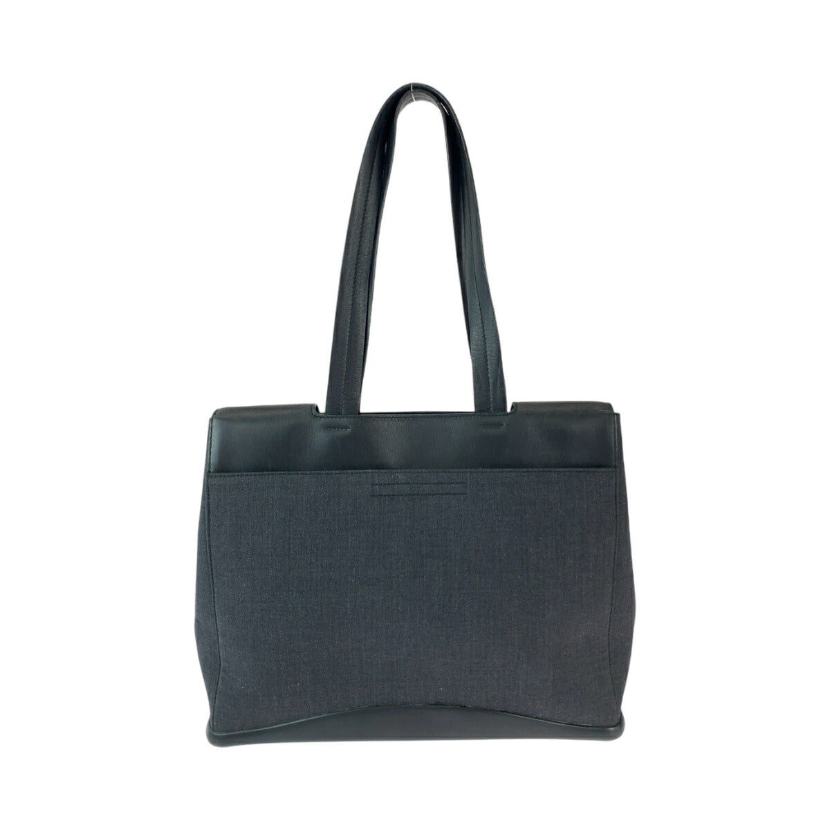 Prada Wool/Leather Tote Bag B9285