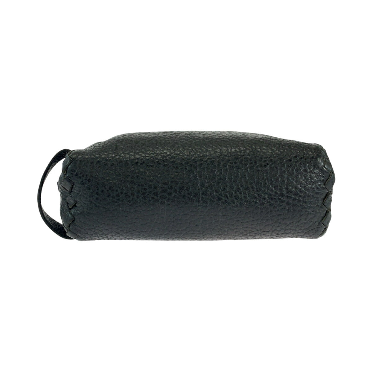 Bottega Veneta Intrecciato Black Clutch Bag