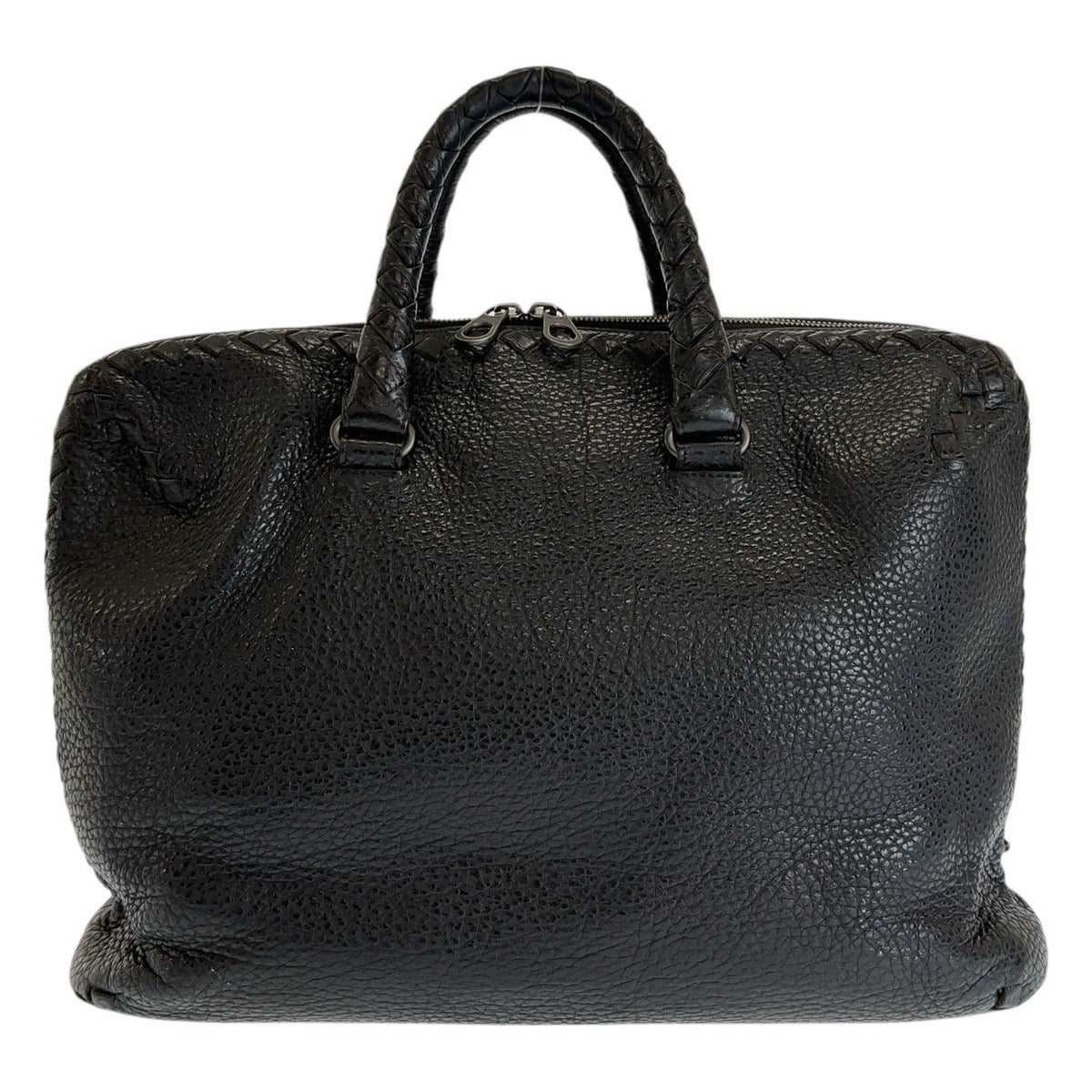 Bottega Veneta Leather Briefcase Black