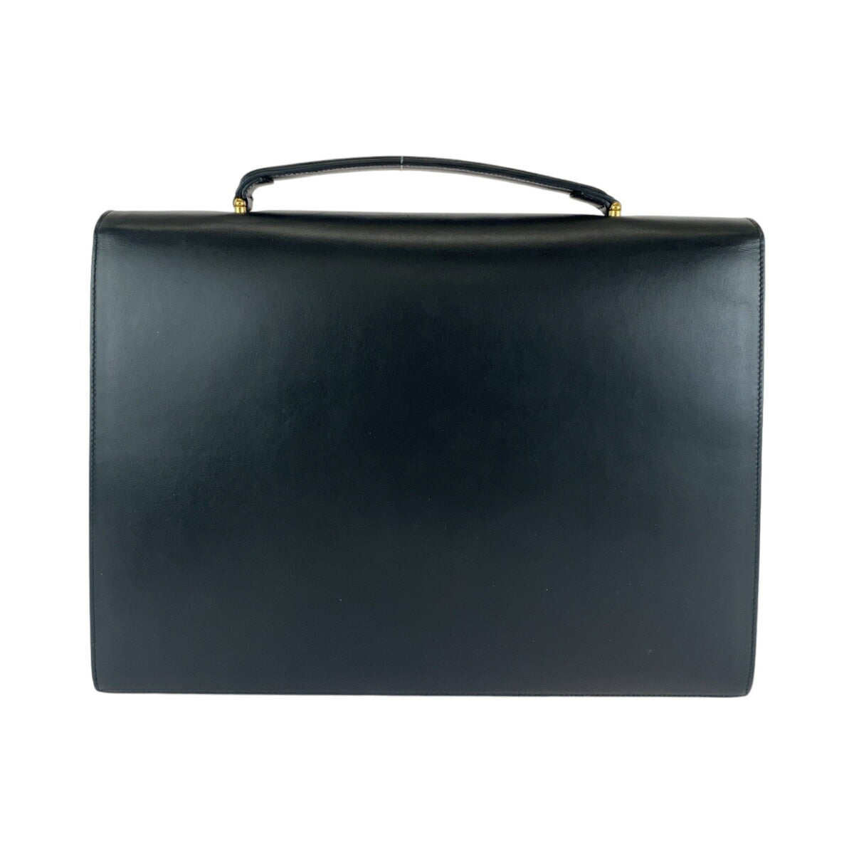 Gucci Zumi Black Leather Briefcase