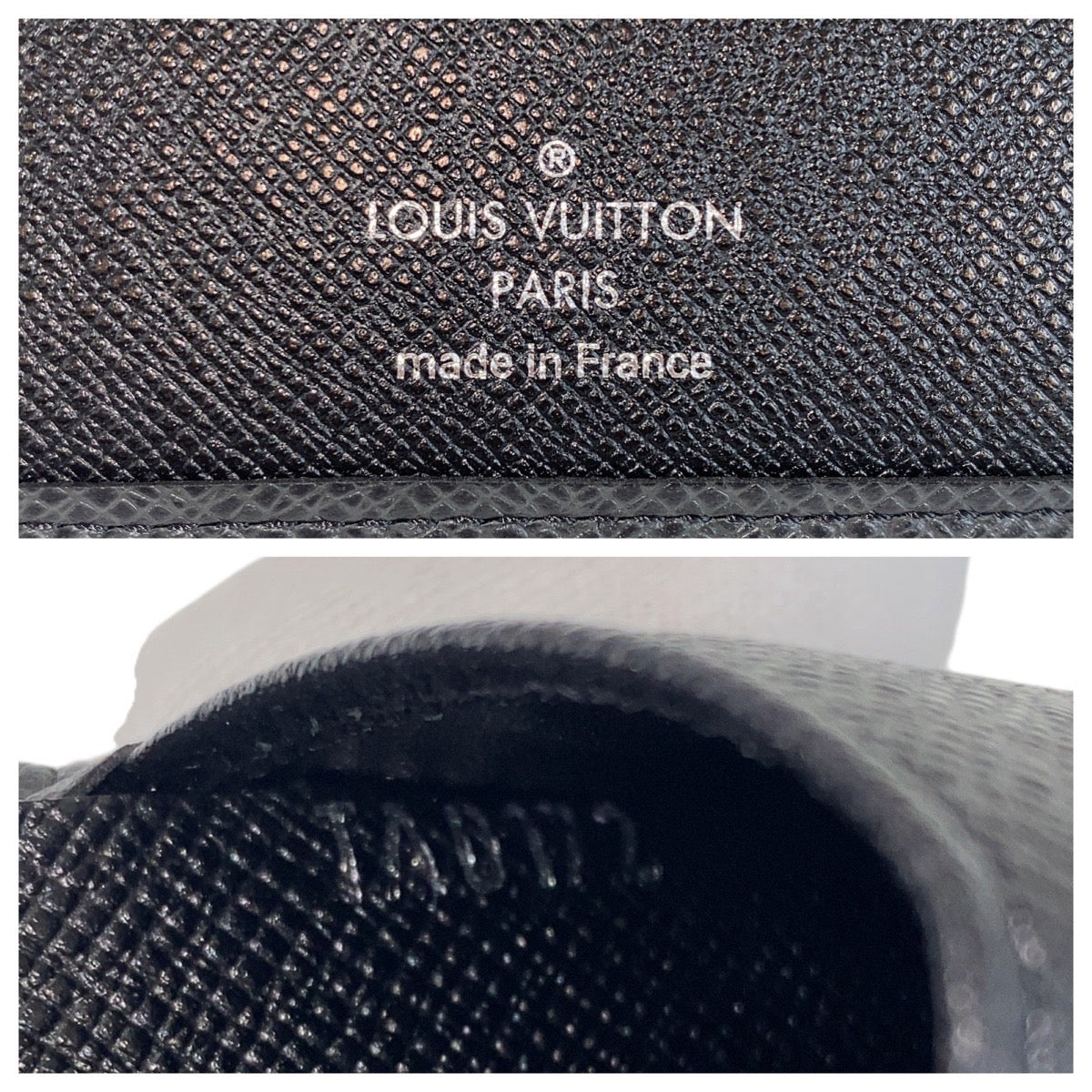 Louis Vuitton Taiga Leather Compact Wallet M30422