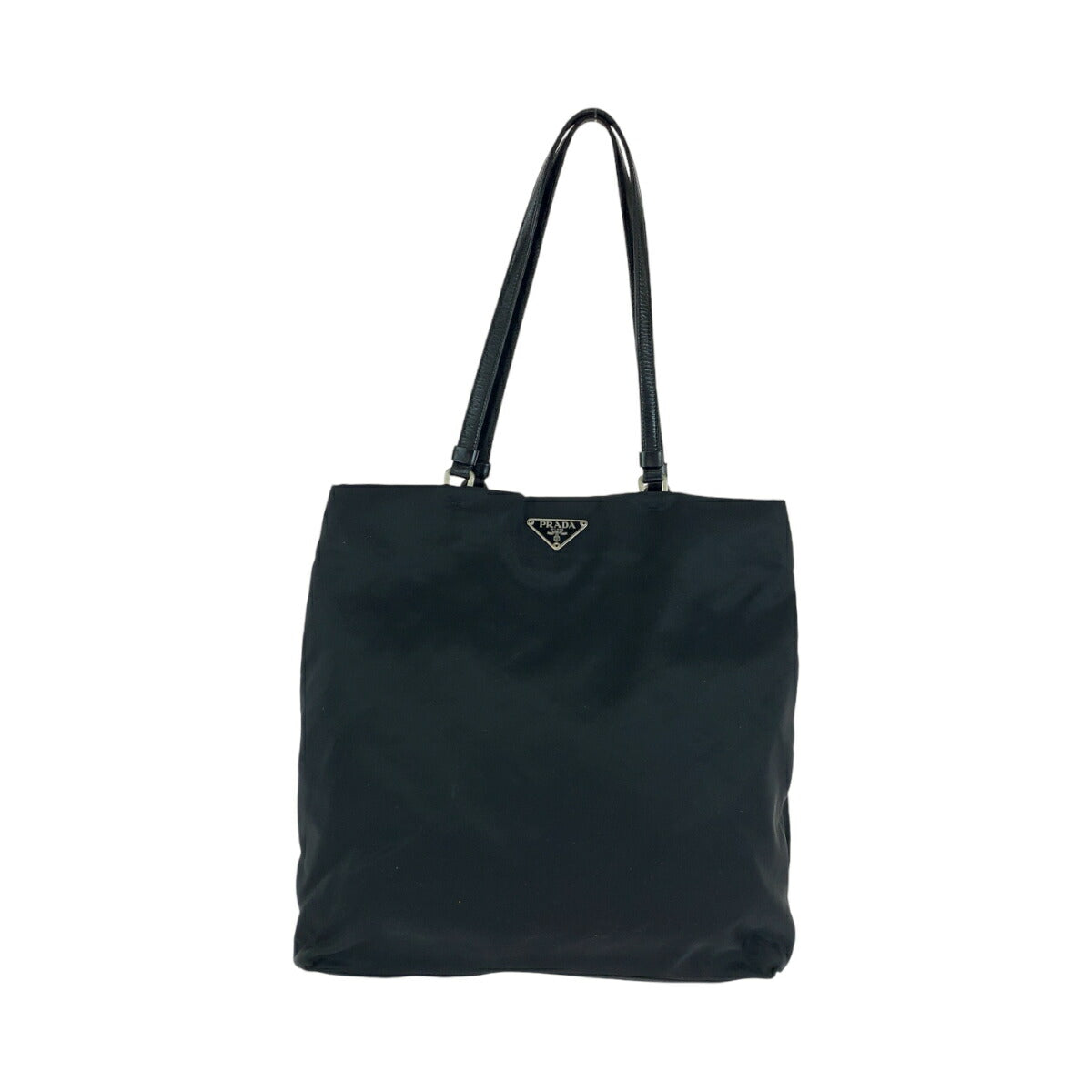 Prada Nylon Tessuto Logo Tote Bag