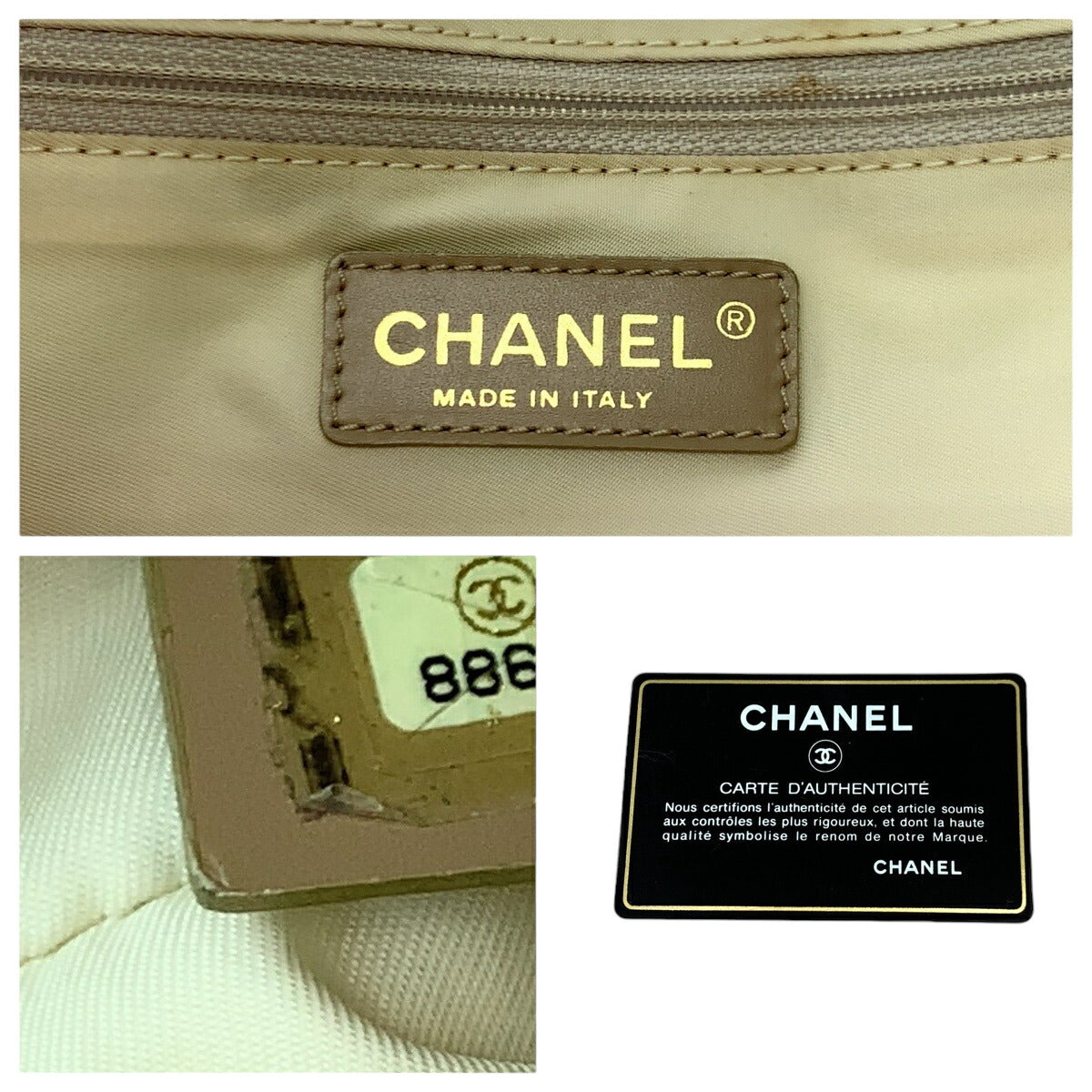 Chanel New Travel Line MM Canvas Tote Bag