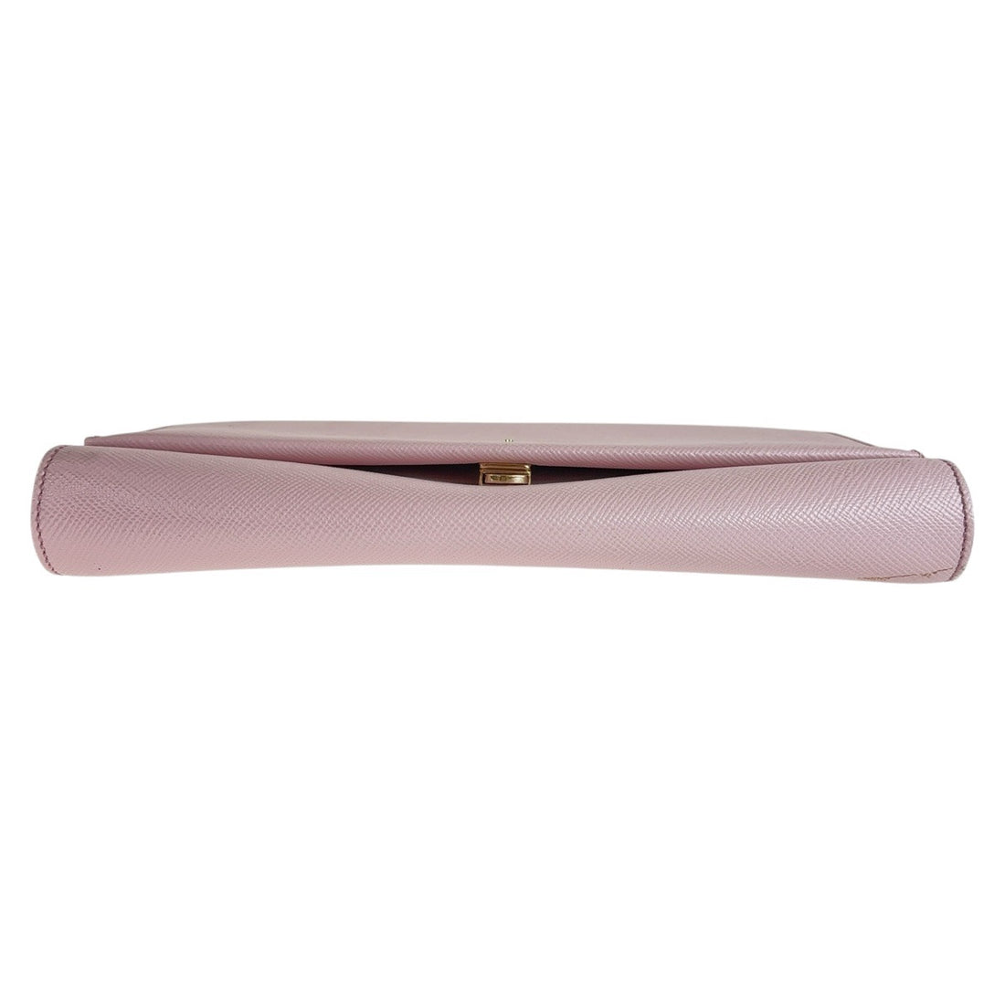 Serapian Pink Leather Clutch Bag