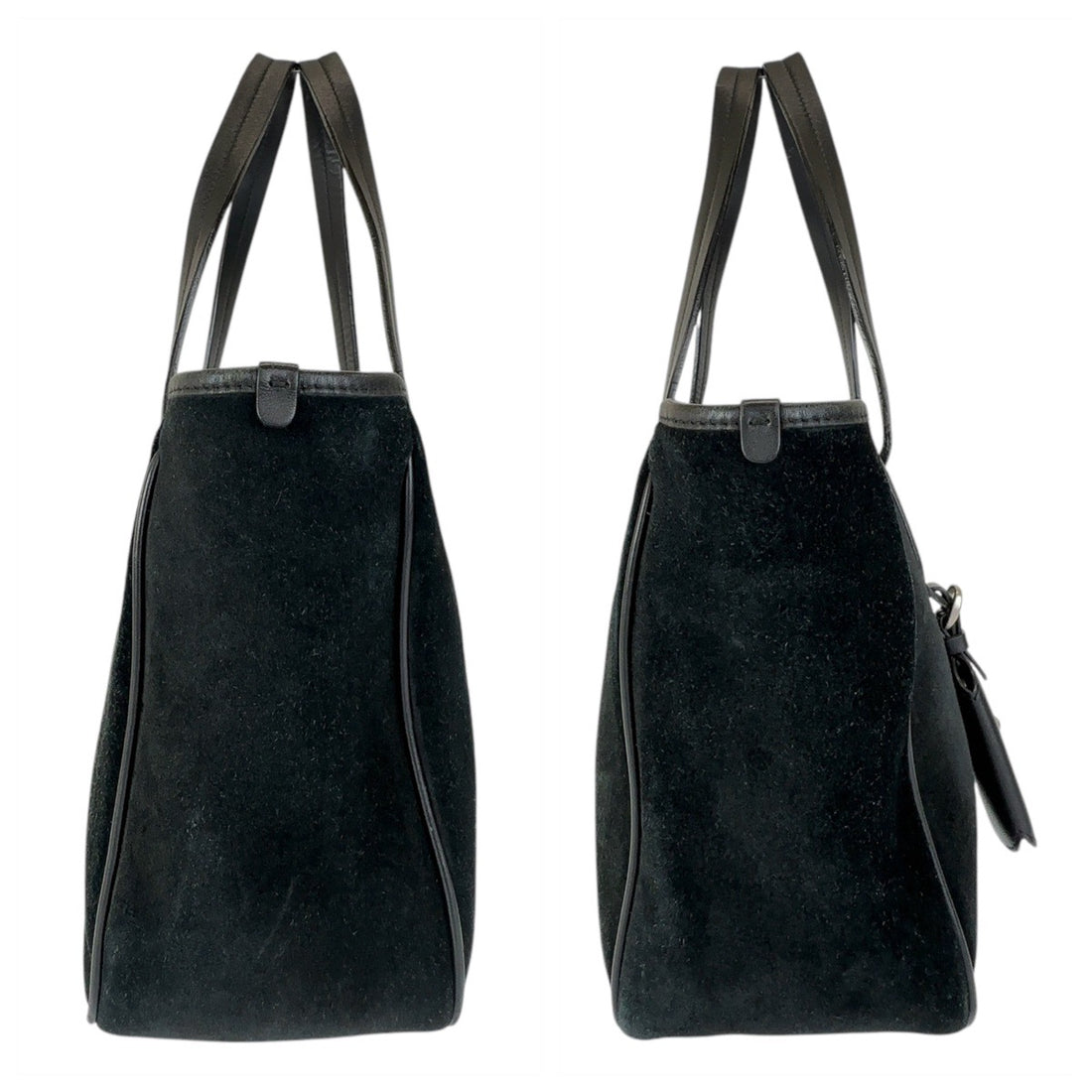 Bally Suede/Leather Tote Bag