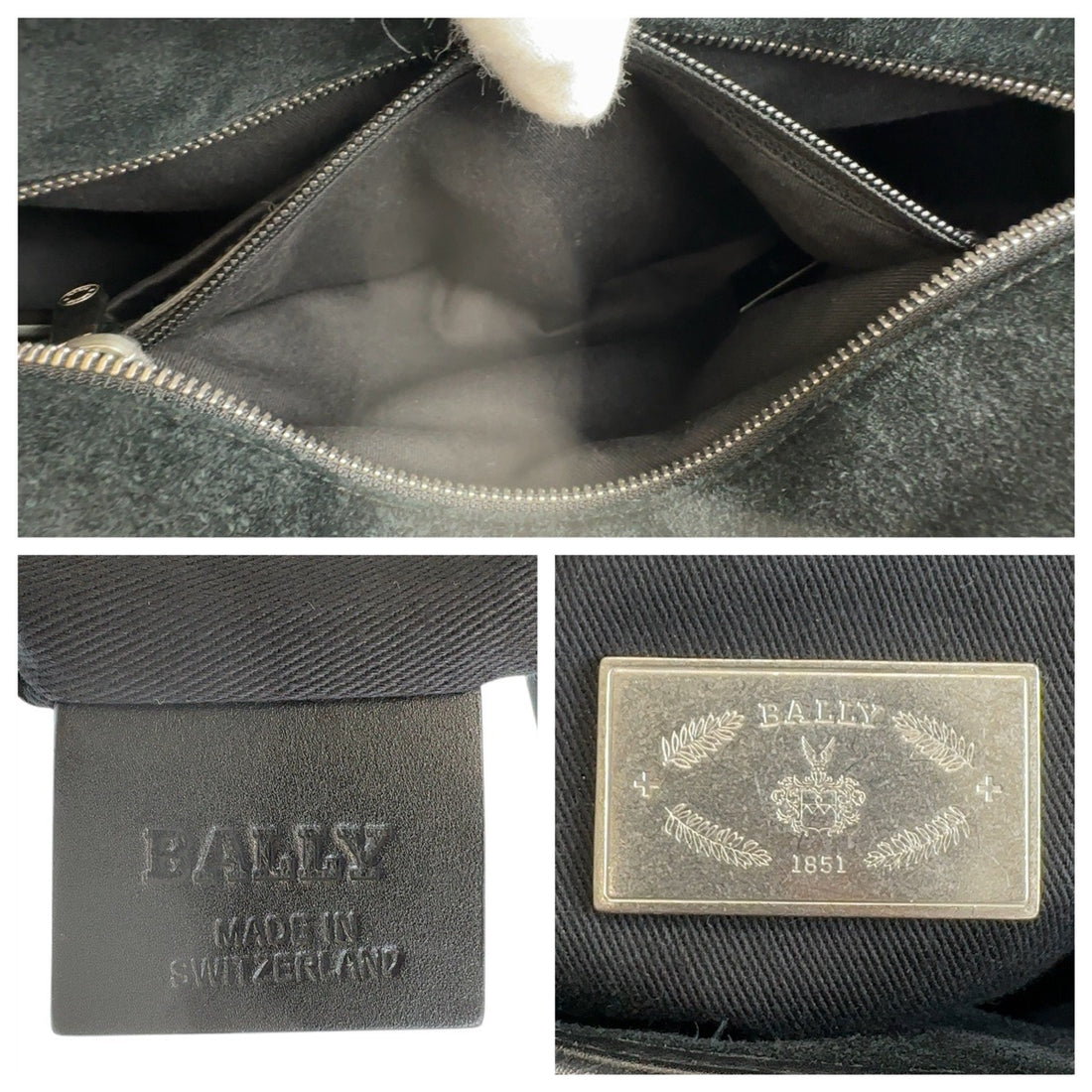 Bally Suede/Leather Tote Bag