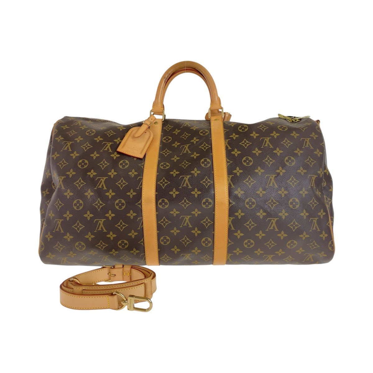 Louis Vuitton Monogram Keepall Bandouliere 55 Bag