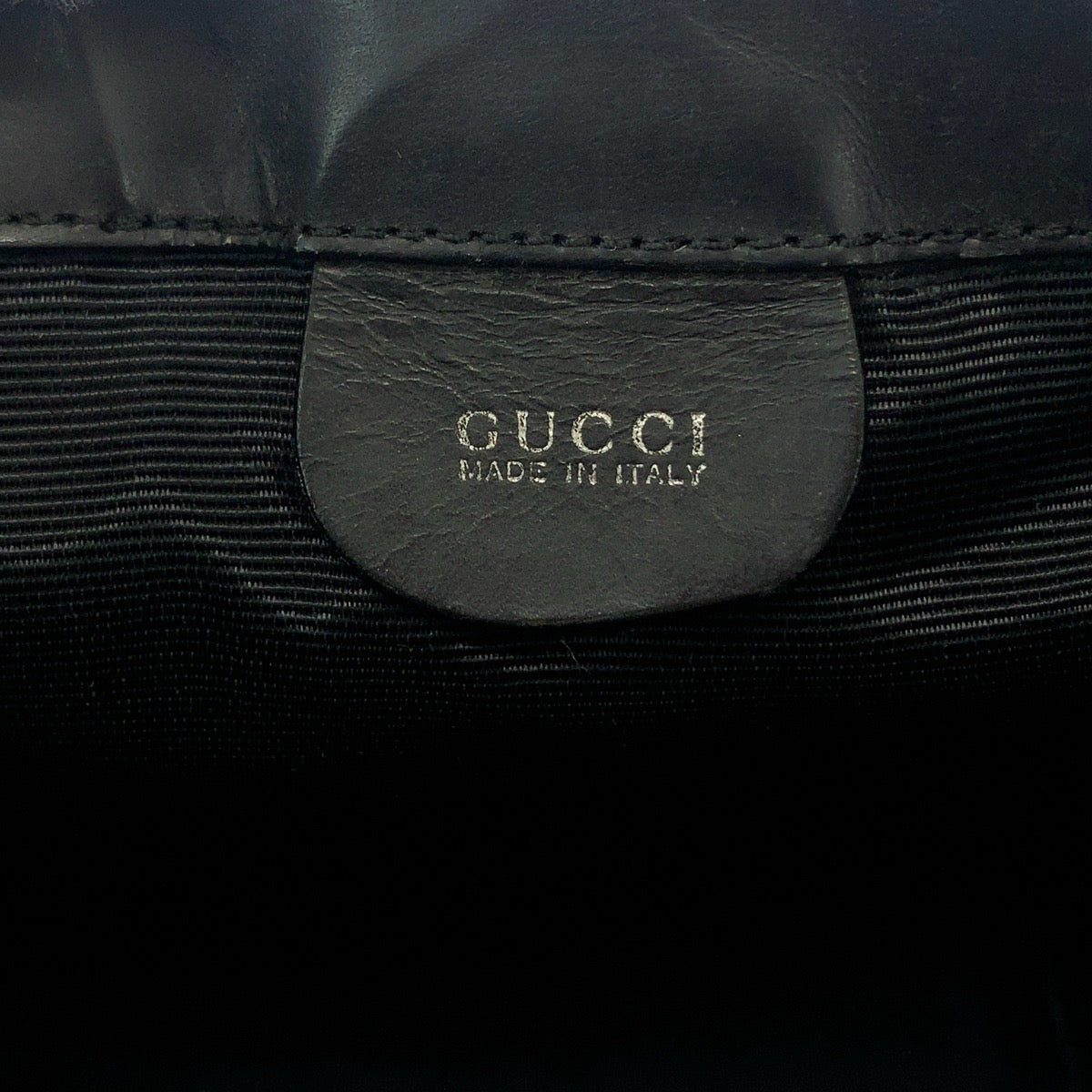 Gucci Bamboo Leather Handbag Black