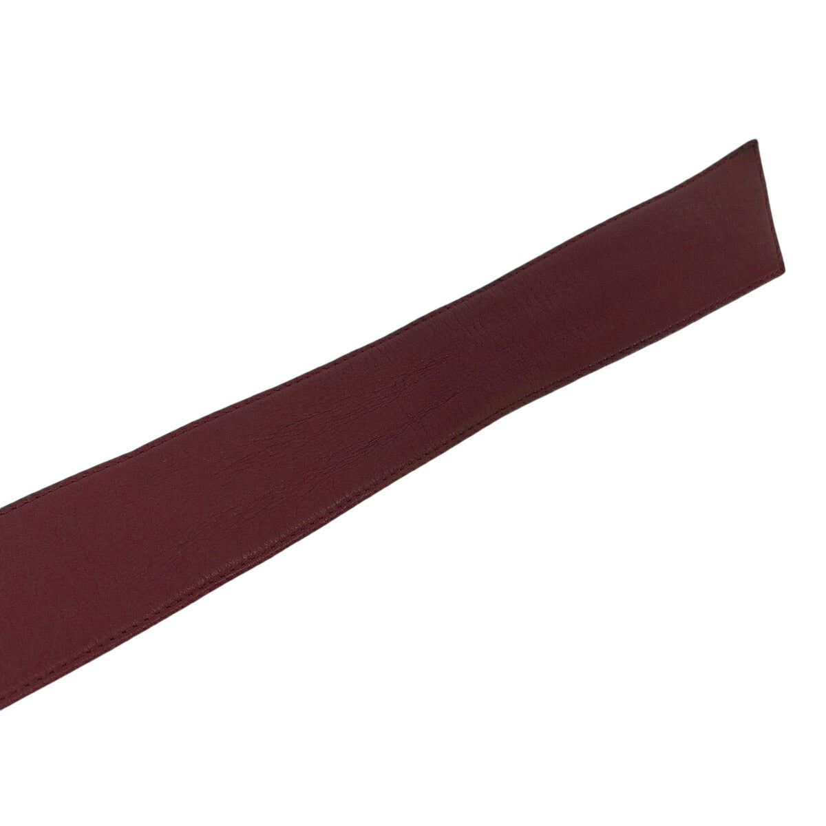 Dior Vintage Wine Red Leather Belt