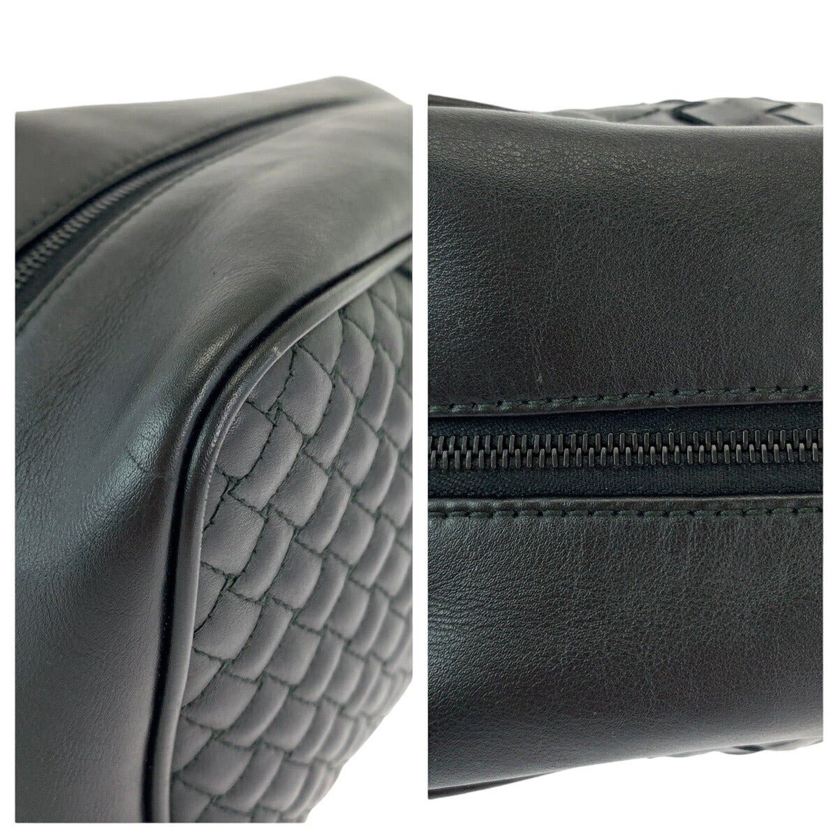 Bottega Veneta Leather Toiletry Clutch