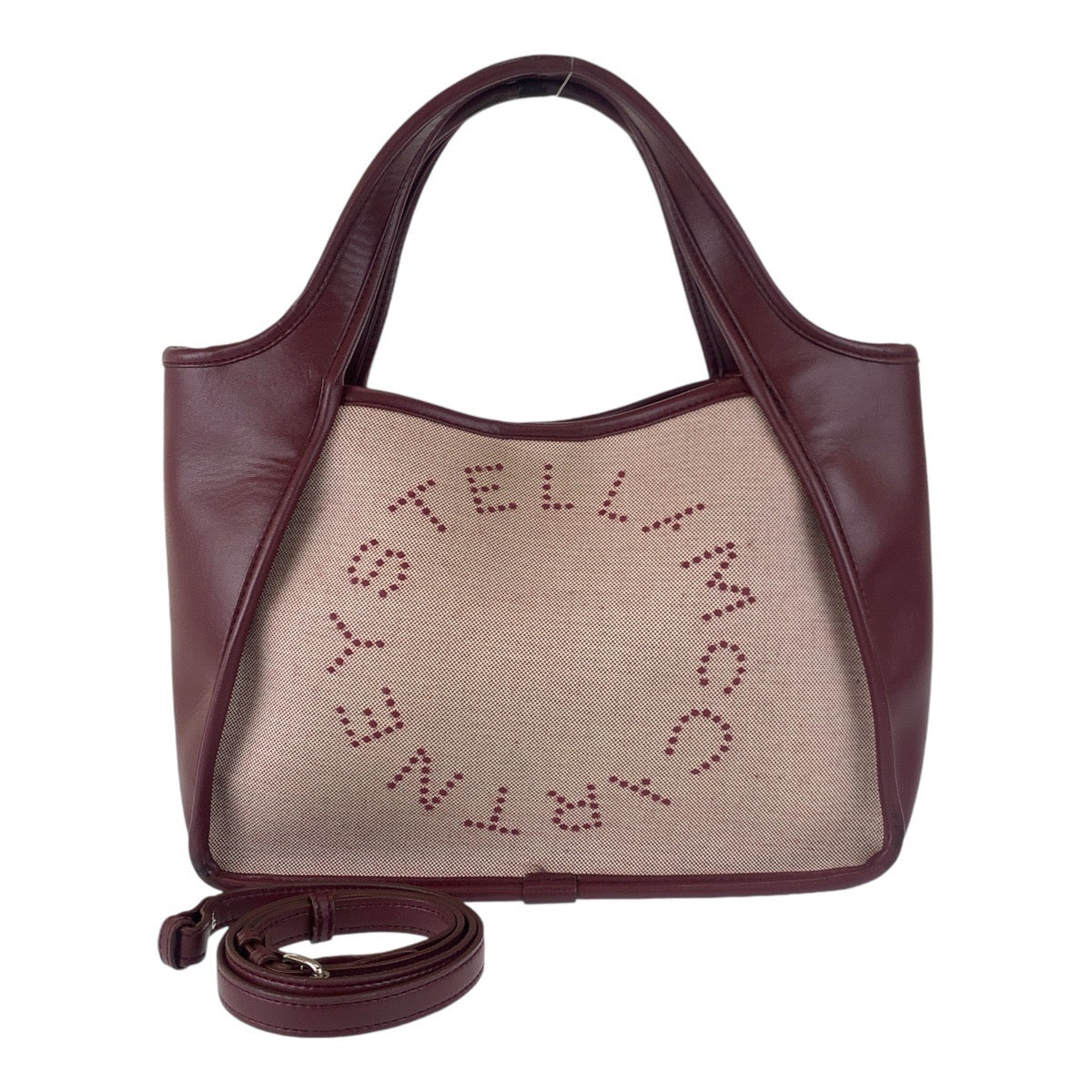 Stella McCartney Canvas/Leather 2way Tote Bag