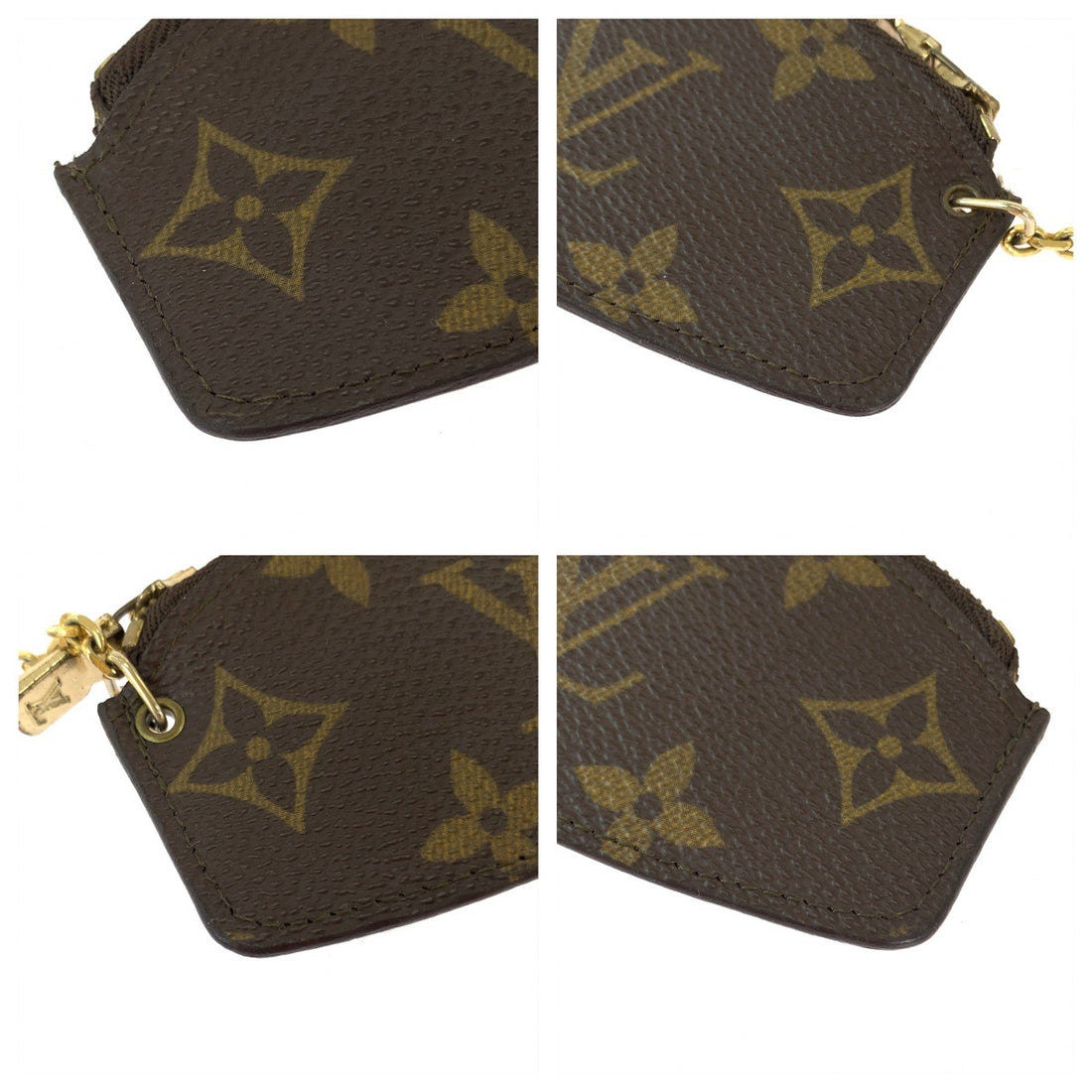 Louis Vuitton Monogram Coin Case Key Holder