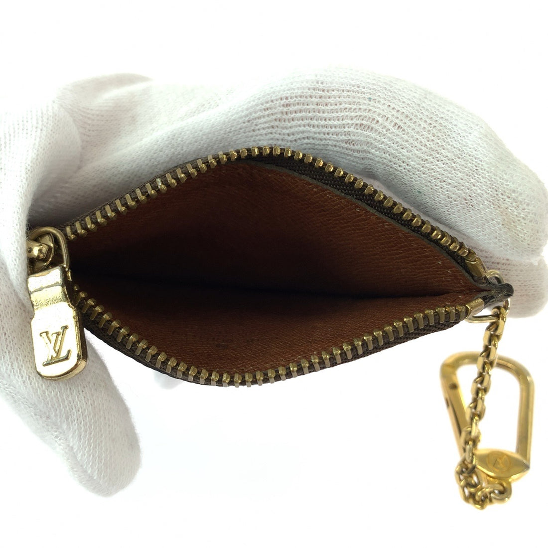 Louis Vuitton Monogram Coin Case Key Holder