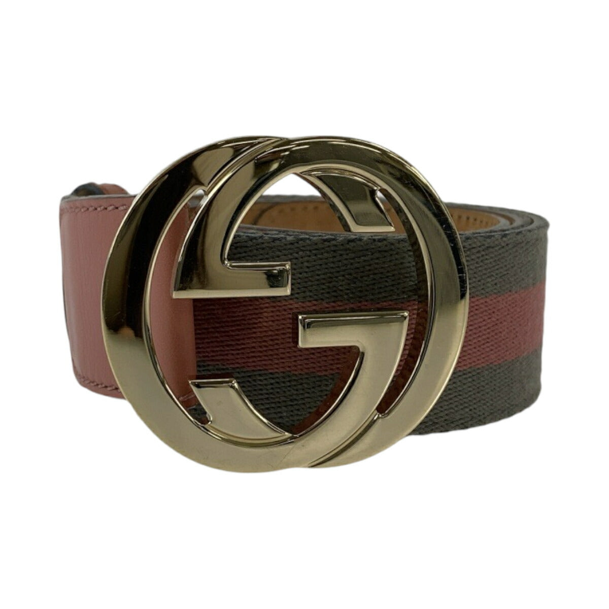 Gucci Canvas Interlocking Belt