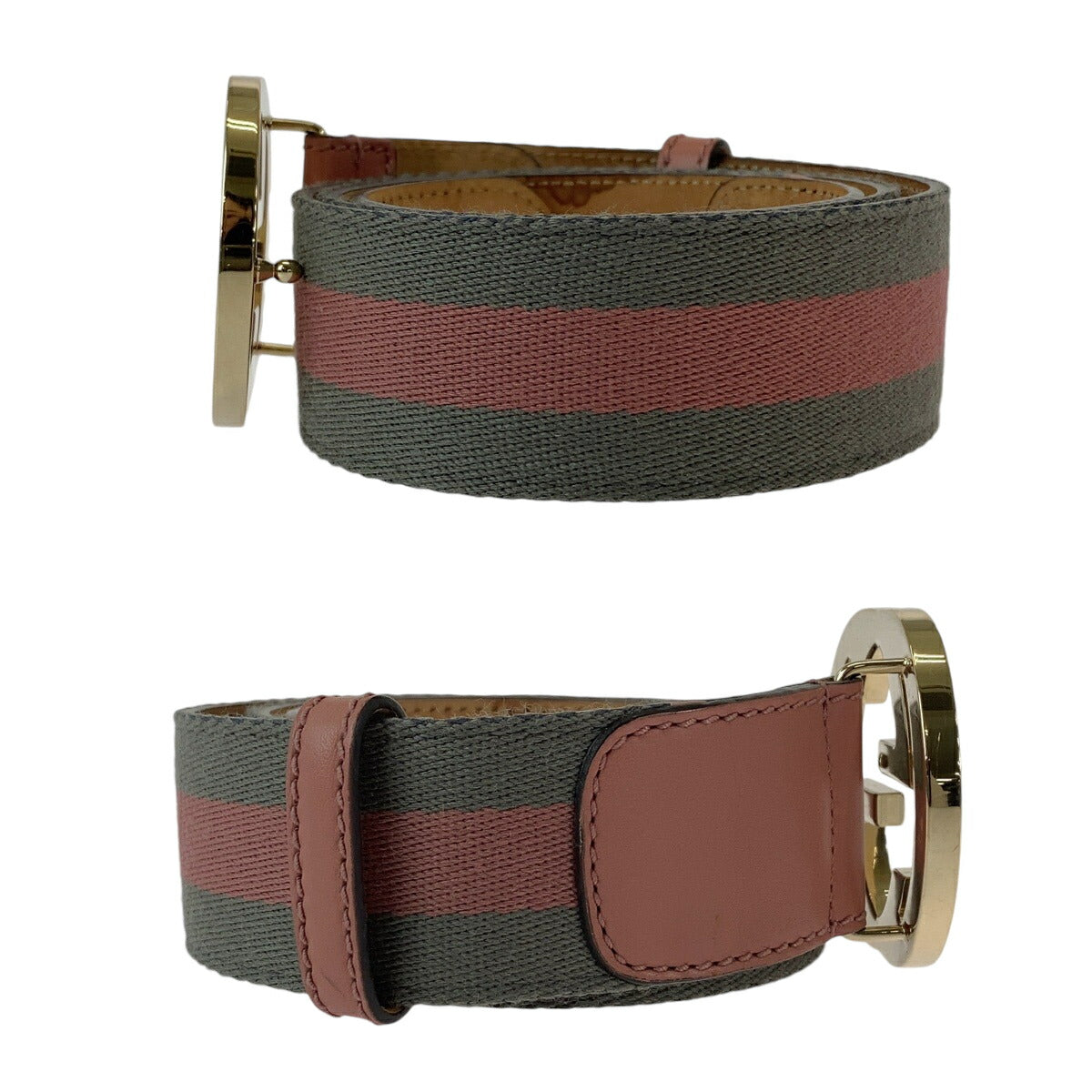 Gucci Canvas Interlocking Belt