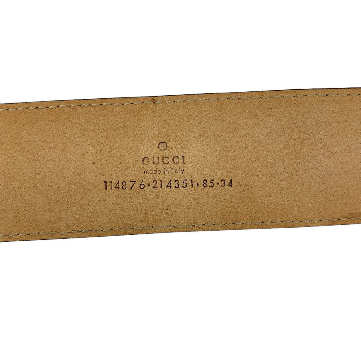 Gucci Canvas Interlocking Belt