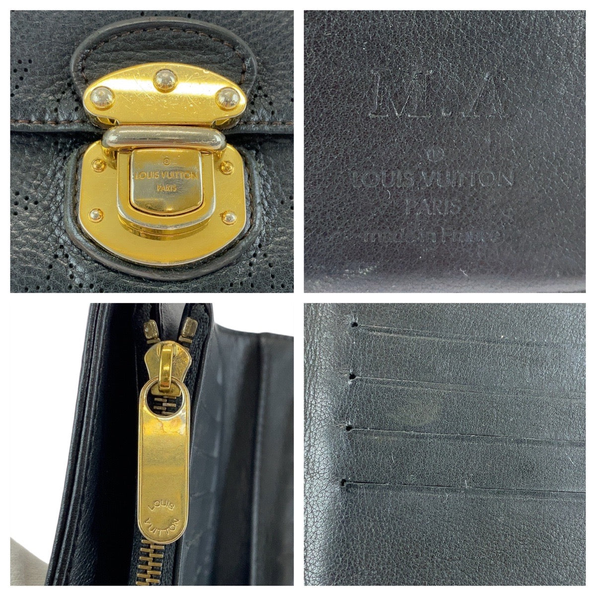 Louis Vuitton Amelia Leather Long Wallet M95549