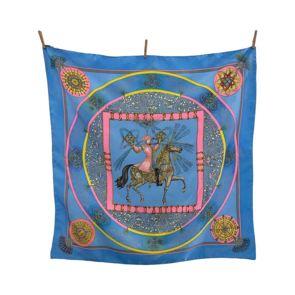 Hermes Silk Scarf FEUX D’ARTIFICE